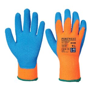 Portwest - A145 Orange/Blue Cold Grip Glove